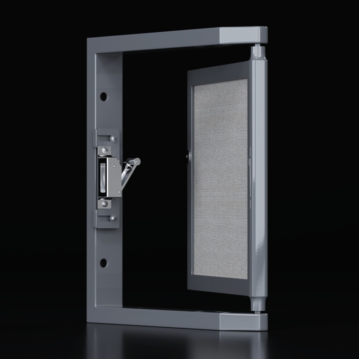 Люк одностворчатый Shagma 40х40 ревизионный под плитку ЛС400x400К 2 Люк одностворчатый Shagma 40х40 ревизионный под плитку ЛС400x400К — изображение 2